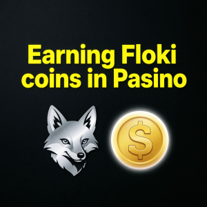 Earning Floki coins in Pasino