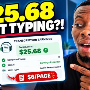 I Made $25.68 Typing Online! 2 Websites to Try in 2026 (Real Experience)